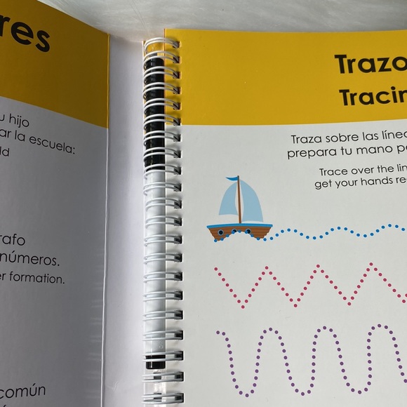 Listos para la escuela/Ready for School Workbook Bilingual English/Spanish - Picture 5 of 16